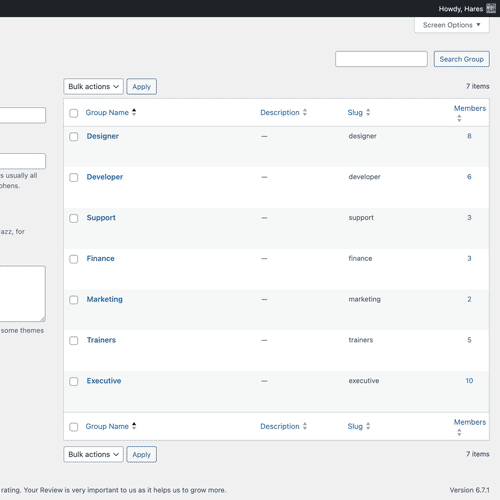 Member Groups